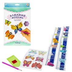 Алмазная мозаика 1Toy Art Наклейки Бабочки Т21894