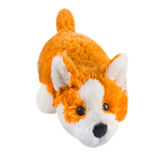 Мягкая игрушка KiddieArt Tallula Корги 45 см белый/оранжевый 45005
