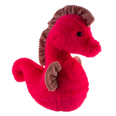 Мягкая игрушка KiddieArt Tallula Морской конёк, 40 см фуксия 40003