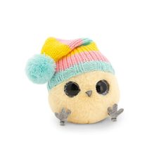Мягкая игрушка Orange Toys Котик в вязаной шапке 13 Желтый OT41-24/13Ж
