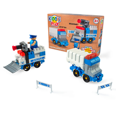 Конструктор KIDDIE PLAY Водомет и Фургон 908