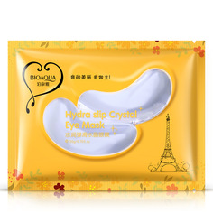 Гидрогелевые патчи для глаз BioAqua с отбеливающим эффектом Hydra slip Crystal Eye Mask