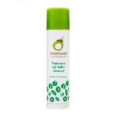 Бальзам для губ Кокосовый аромат Tropicana Lip balm coconut 4,5г