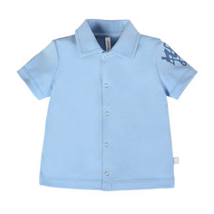 Сорочка детская Мамуляндия Интерлок цв. темно-голубой р.80 21-1015-2 База_80