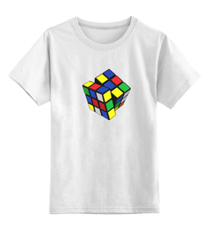 Детская футболка классическая Printio Кубик рубика, р. 140