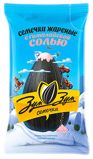Семена подсолнечные Зум-Зум с гималайской солью жареные 90 г