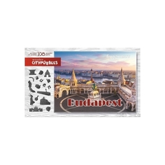 Пазл деревянный фигурный Нескучные игры Citypuzzles. Будапешт, 108 деталей 8290