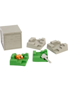 Фигурка Mattel Minecraft Mини фигурки сюрпризы - ископаемые GVL37