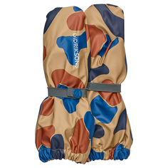 Варежки детские Didriksons PILEGLOVE PRINTED цв. бежевый камуфляж р. 2