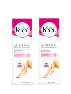 Набор крем для депиляции VEET MINIMA для нормальной кожи 100 мл х 2 шт.