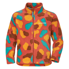 Толстовка детская флисовая Didriksons MONTE PRINTED цв. розовый камуфляж р. 130