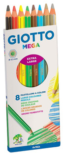 Набор цветных карандашей GIOTTO Mega 225400