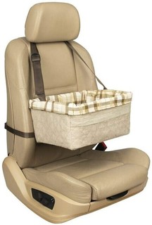 Автокресло для животных PetSafe Happy Ride Quilted Booster Seat 36x41x20см бежевый