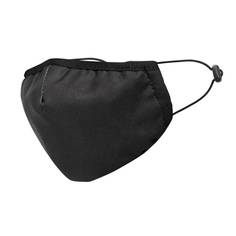 Маска для лица многоразовая неопреновая черная МД СТМ