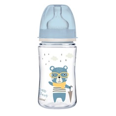Бутылочка для кормления Canpol Babies EasyStart Bonjour Paris,голубой,35/232_blu