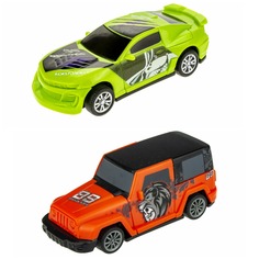 Машинки 1Toy Crash Fest Tornado/Trailblazer салатовый/оранжевый Т21630