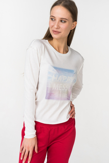 Лонгслив женский Juicy Couture JWFKT86050/100 белый 40 RU