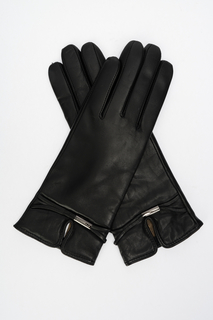 Перчатки женские Eleganzza IS851 черные, р. 6.5