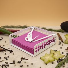 Салфетница MA-SL019-WY, металл, цвет белый Maesta