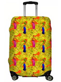 Чехол для чемодана LeJoy LJ-CASE-370 девушка с кувшином, р. S