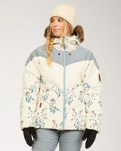 Куртка женская Billabong U6JF23-BIF0 белая/голубая S INT