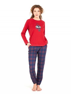 Пижама женская BlackSpade BS50694 красная XL