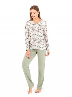 Пижама женская BlackSpade BS50676 зеленая S