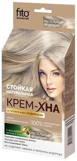 Краска для волос Фитокосметик Крем-Хна Индийская в готовом виде Пепельный блондин Fitoкосметик