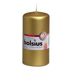 Свеча BOLSIUS Столбик золотой