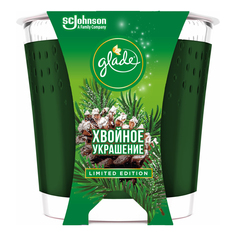 Свеча ароматическая Glade Хвойное украшение 129 г