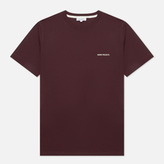 Футболка мужская NORSE PROJECTS N01-0561 бордовая S