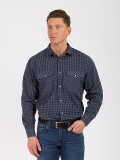 Рубашка мужская DAIROS GD81100443 синяя 4XL