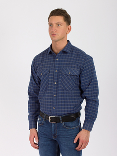 Рубашка мужская DAIROS GD81100441 синяя 3XL