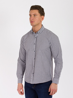 Мужская рубашка DAIROS GD81100445 р. 2XL черный,белый