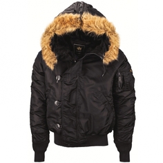Куртка мужская Alpha Industries N-2B Flight черная S