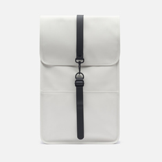 Рюкзак мужской Rains Waterproof Coil Zipper белый