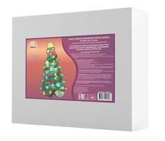 Панно B&H Елка 20 LED 45 х 25 см двухстороннее холодный белый