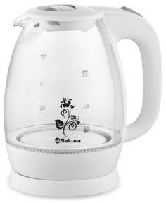 Чайник электрический SAKURA SA-2715W White