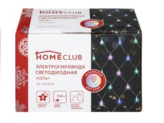 Гирлянда Homeclub Сетка внутренняя 2 м 160 LED-ламп