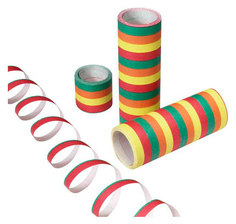 ACTION! Серпантин ACTION! Радужный, бумага 3 шт, 0,7*300 см,