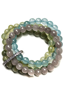 Браслет женский Moon Paris MO-1810-260 зеленый