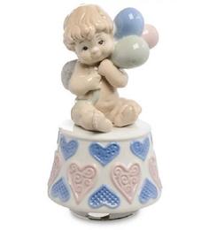 Фигурка Pavone, Ангелочек, 15,5 см, музыкальная