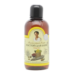 Настой для бани Рецепты бабушки Агафьи "Сбор №4" (береза, можжевельник, липа), 250 мл