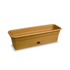 Балконный ящик для цветов с нижним поливом, 60x20x17 см (терракот) Darel Plastic