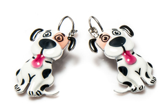 Серьги из бижутерного сплава с эмалью Moon Paris C&C-BO13833