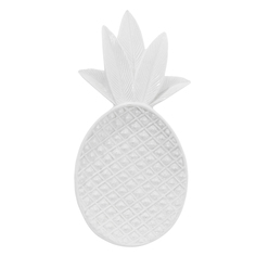 Декоративный поднос в форме ананса белый Bloomingville