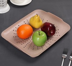 Сушилка-поддон для овощей и фруктов, 34,7×27 см Вселенная порядка