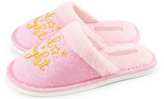 Домашние тапочки женские Smile of Milady 352-123 розовые 36-37 RU