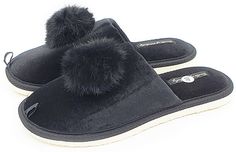 Домашние тапочки женские Smile of Milady А-82-168 черные 41 RU