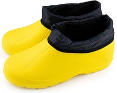 Резиновые ботинки женские Smile of Milady 088-010 желтые 36 RU